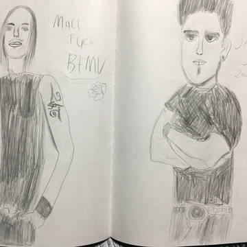 BFMVのMatt tuckとjay james