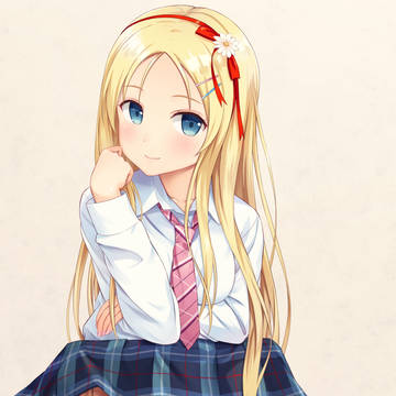 座る