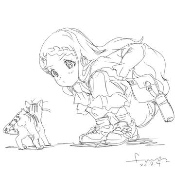 ネコとここな