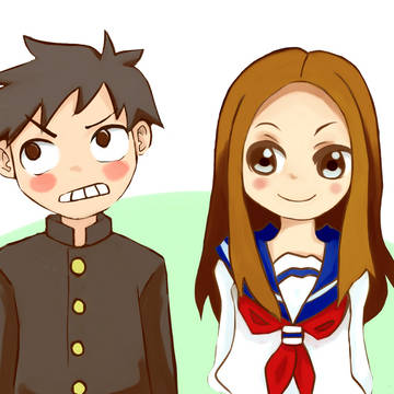 照れたら、負け。
