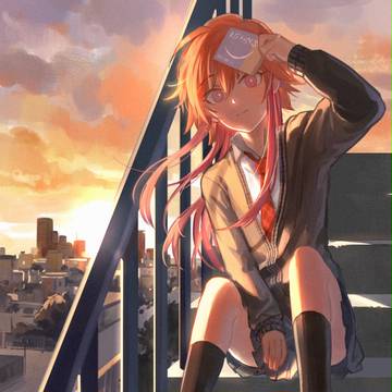 夕暮れ