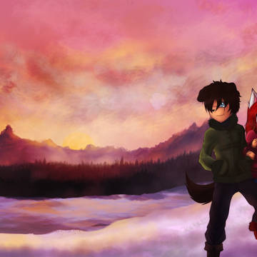 Snowy Dusk