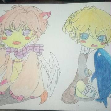 临摹向，第一次投稿（模写、初めての投稿）