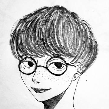 【創作】モノクロ絵