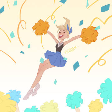 チアリーダー