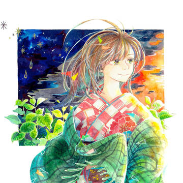 蘭子さん誕生日絵２０１８