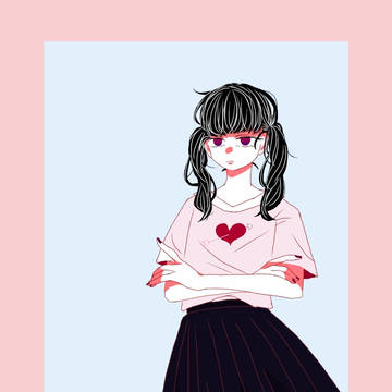 女の子