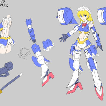 〔アリスギアイラコン〕バージニアさん〔専用ギア〕