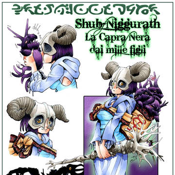 Cthulhu Waifus: Shub-Niggurath.