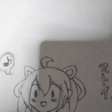 PSO2のマトイちゃん描いてみました！