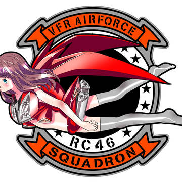 バイク擬人化　単車娘　スコードロンステッカー