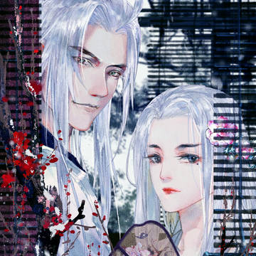 青盒子，雪景白发版