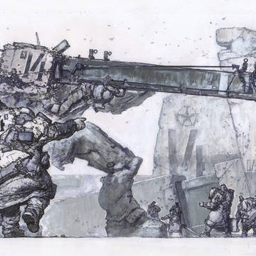 最終防衛線跡地 БЗ-14