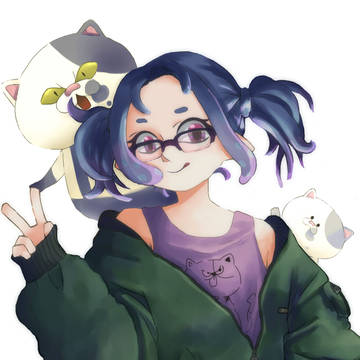 メガネツインテ