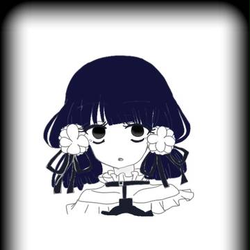 こんなカラーもいいよねっていうコクリコちゃんらくがき