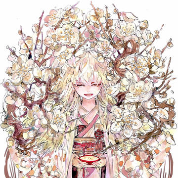 溢れる梅