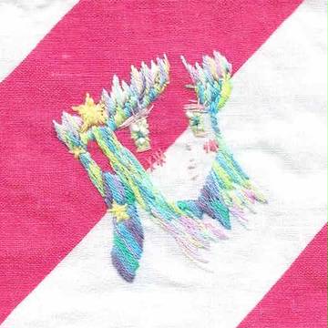 痛刺繍