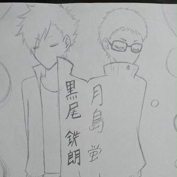 黒尾 鉄朗と月島 蛍
