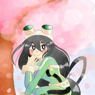 Tsuyu Asui from BNHA