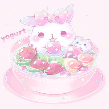 ぽぽころりん　フルーツヨーグルト