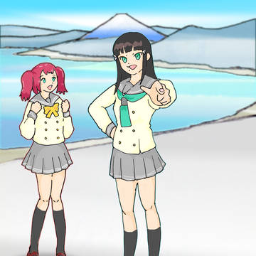 黒澤姉妹ですわ！でがんばルビィ