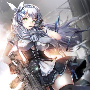 Hk 416 maid ver.