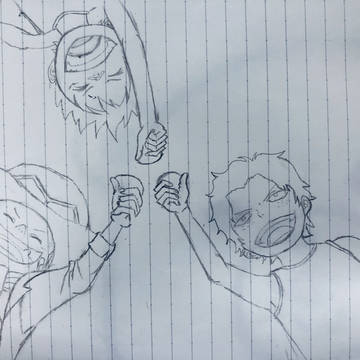 三兄弟の兄弟盃