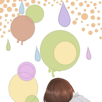 顔が見えない女の子