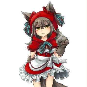 赤ずきんちゃん風オオカミ少女（修正）
