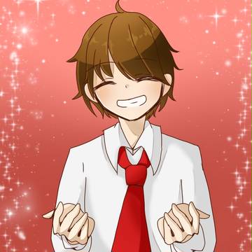 ネッ友に向けての支援絵  男の子