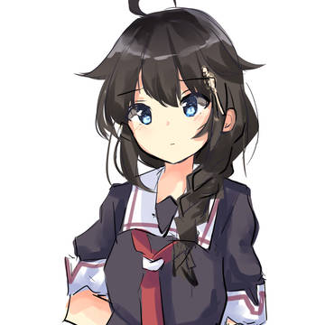 時雨の進水日、