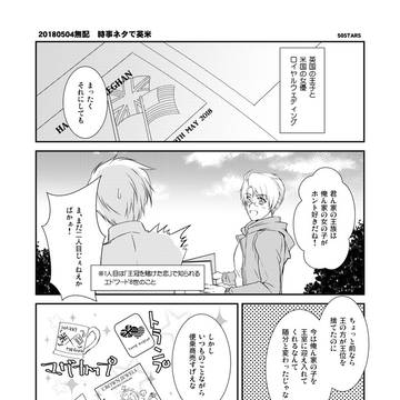 ロイヤルウェディング時事ネタでした