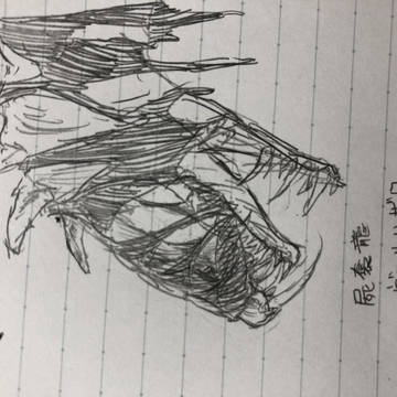 ヴァルハザク描いてみた