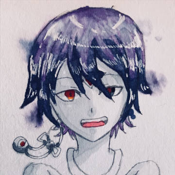 のろい(コピックで塗ってみた)