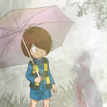 鬼太郎と何かの妖怪