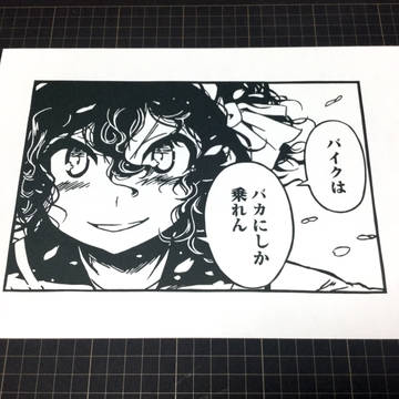 バイクはバカにしか乗れん