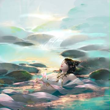 坠水