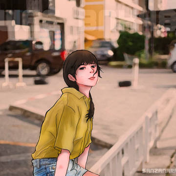 The girl