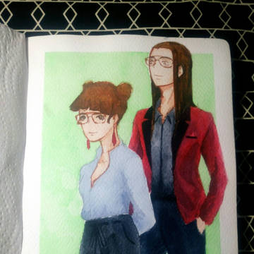Nejiten watercolors