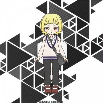髪を下ろしてみた
