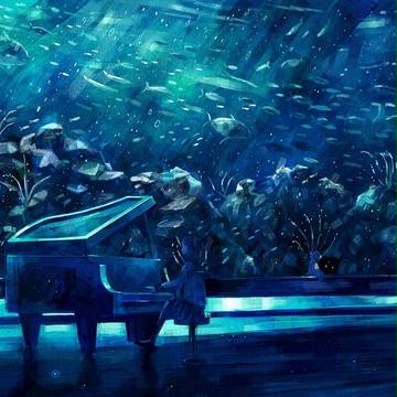海の楽譜