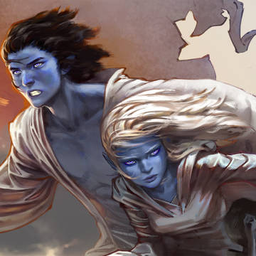 Part of comic cover