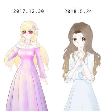 お絵描き練習進捗