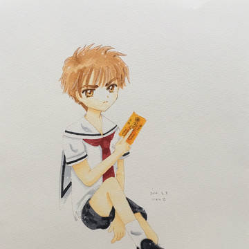 小学生夏服小狼