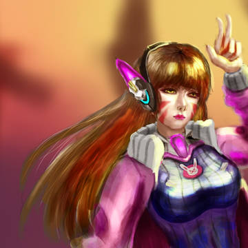 修了一下的dva