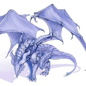 BLUE dragon