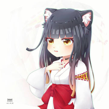貓耳巫女