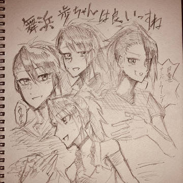 ミリらくがき