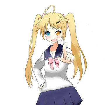 ツンデレツインテ女の子
