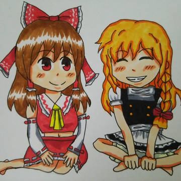 霊夢＆魔理沙